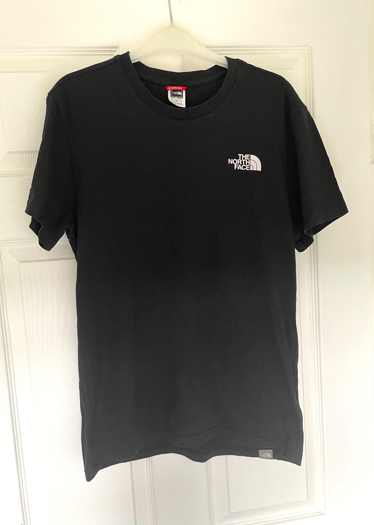 Men's The North Face T-Shirt Simple Dome Cotton Casual Short Sleeved Top Tee S