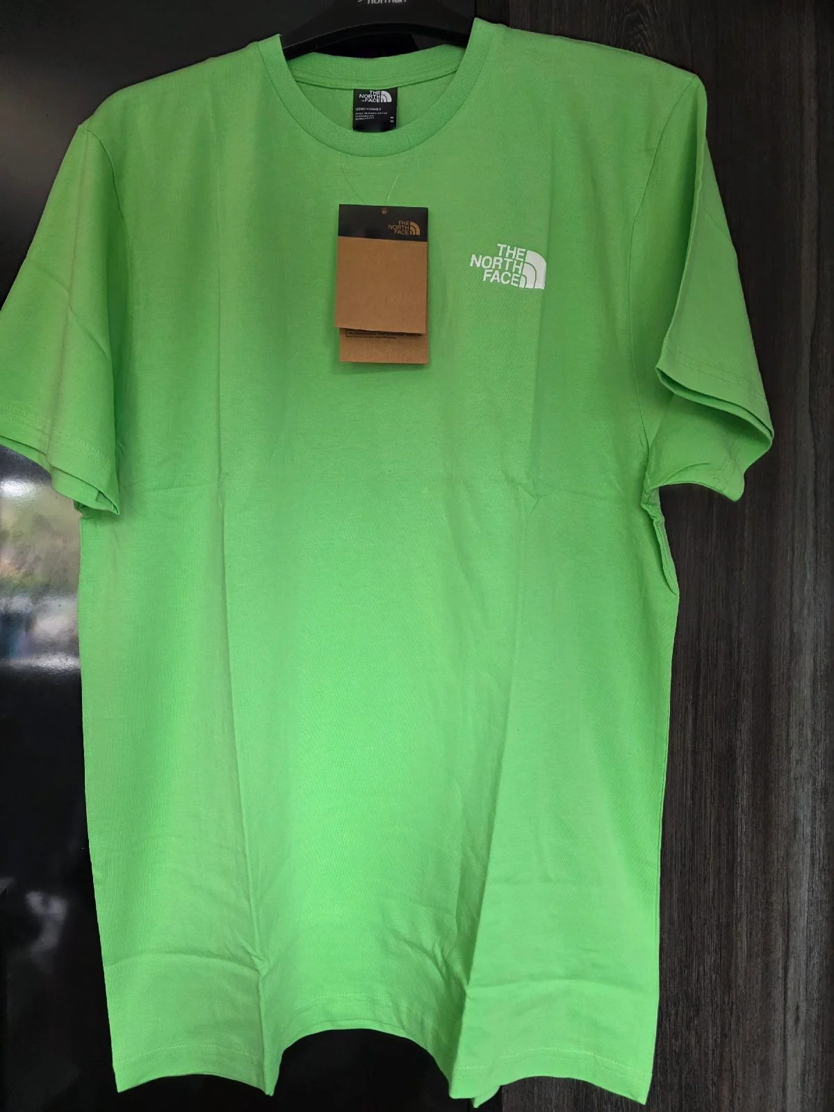 Green The north face T-shirt