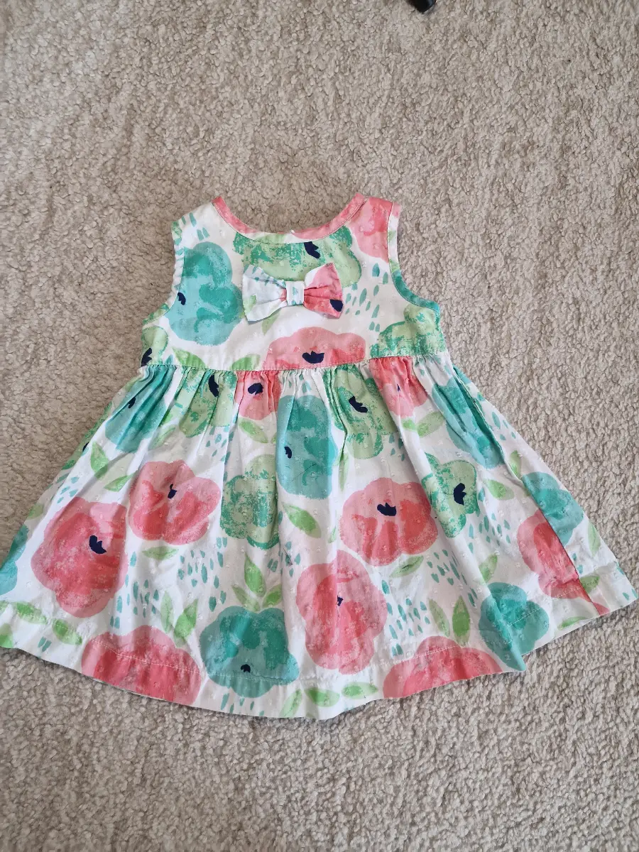 Baby's floral summer dress