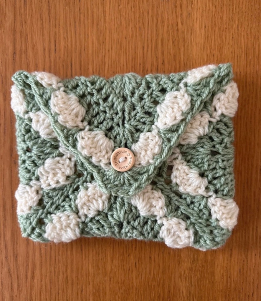 Crochet handmade kindle/ e-reader sleeve