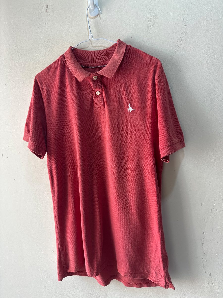 Jack Wills Red Polo Shirt Size M