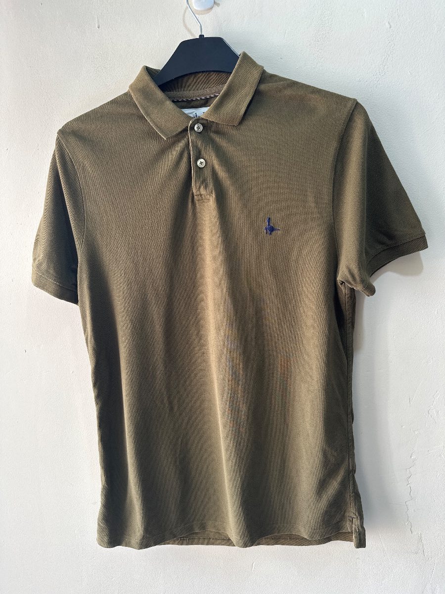 Jack Wills Khaki Polo T Shirt Size M