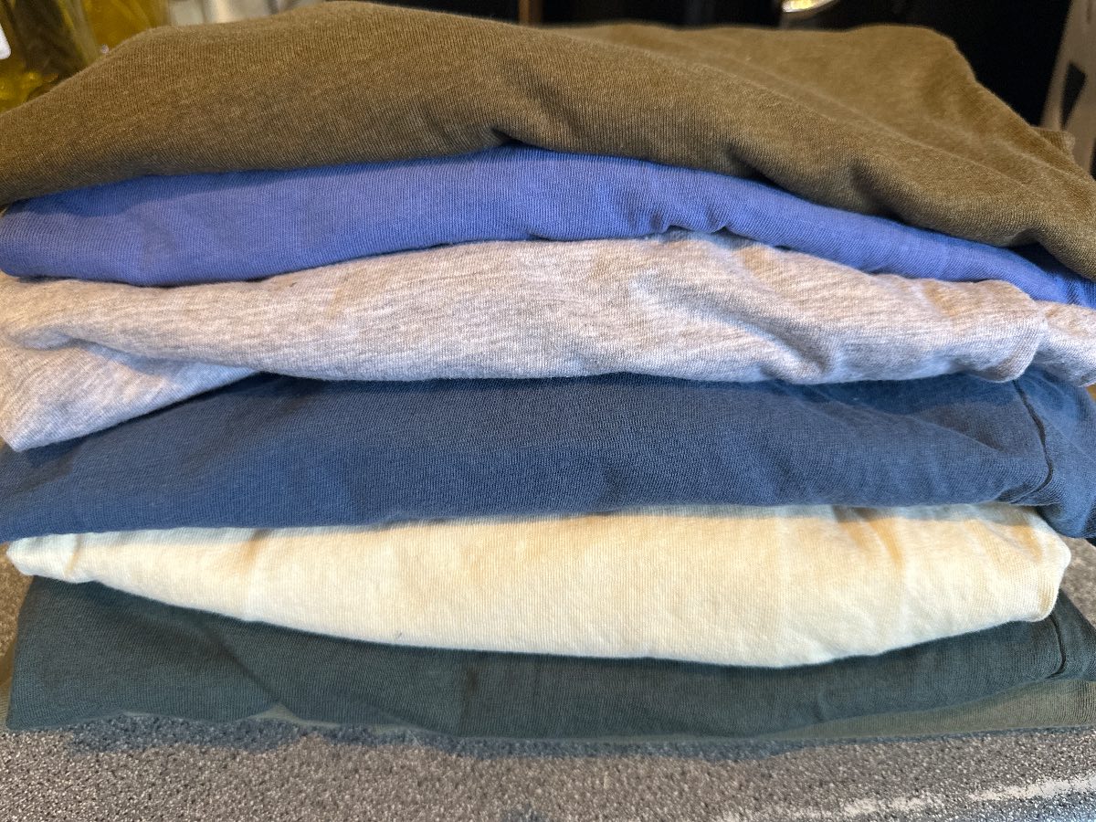 Bundle of 7 Mixed Colours T Shirts Size XXL
