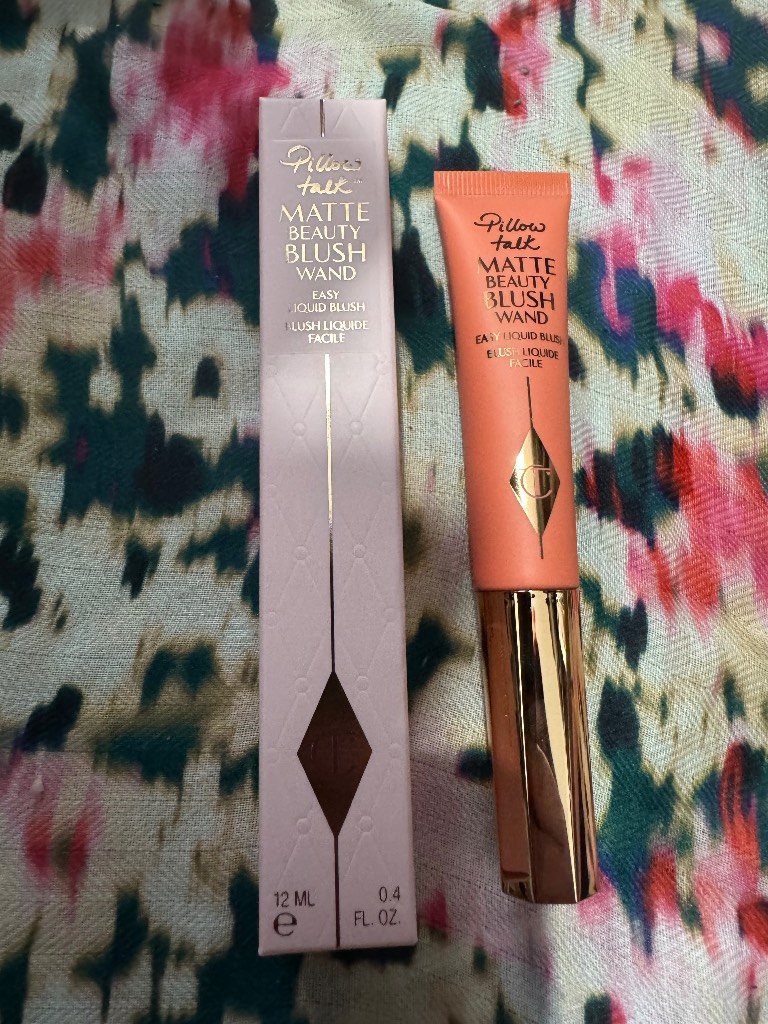 Charlotte Tilbury Pillow Talk Matte Beauty Blush Wand Peach Pop RRP £31