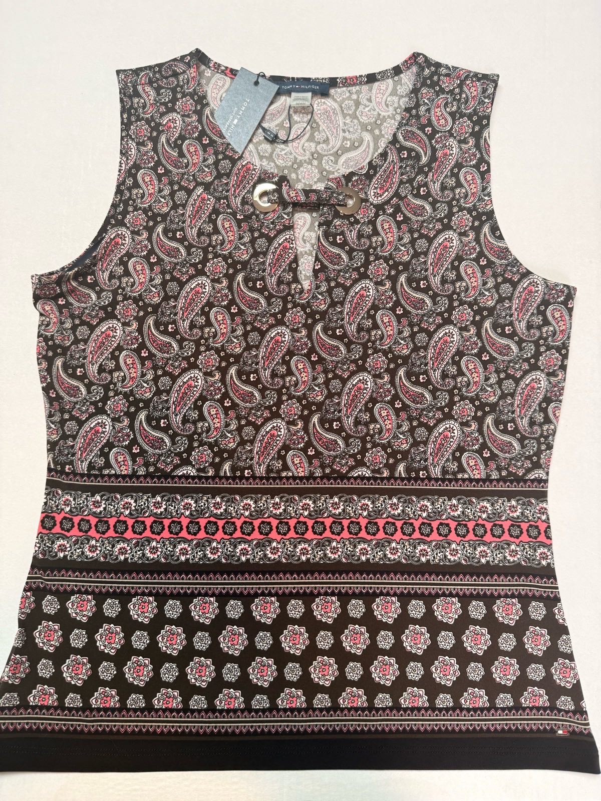 Tommy Hilfiger paisley top size M | Boho | y2k