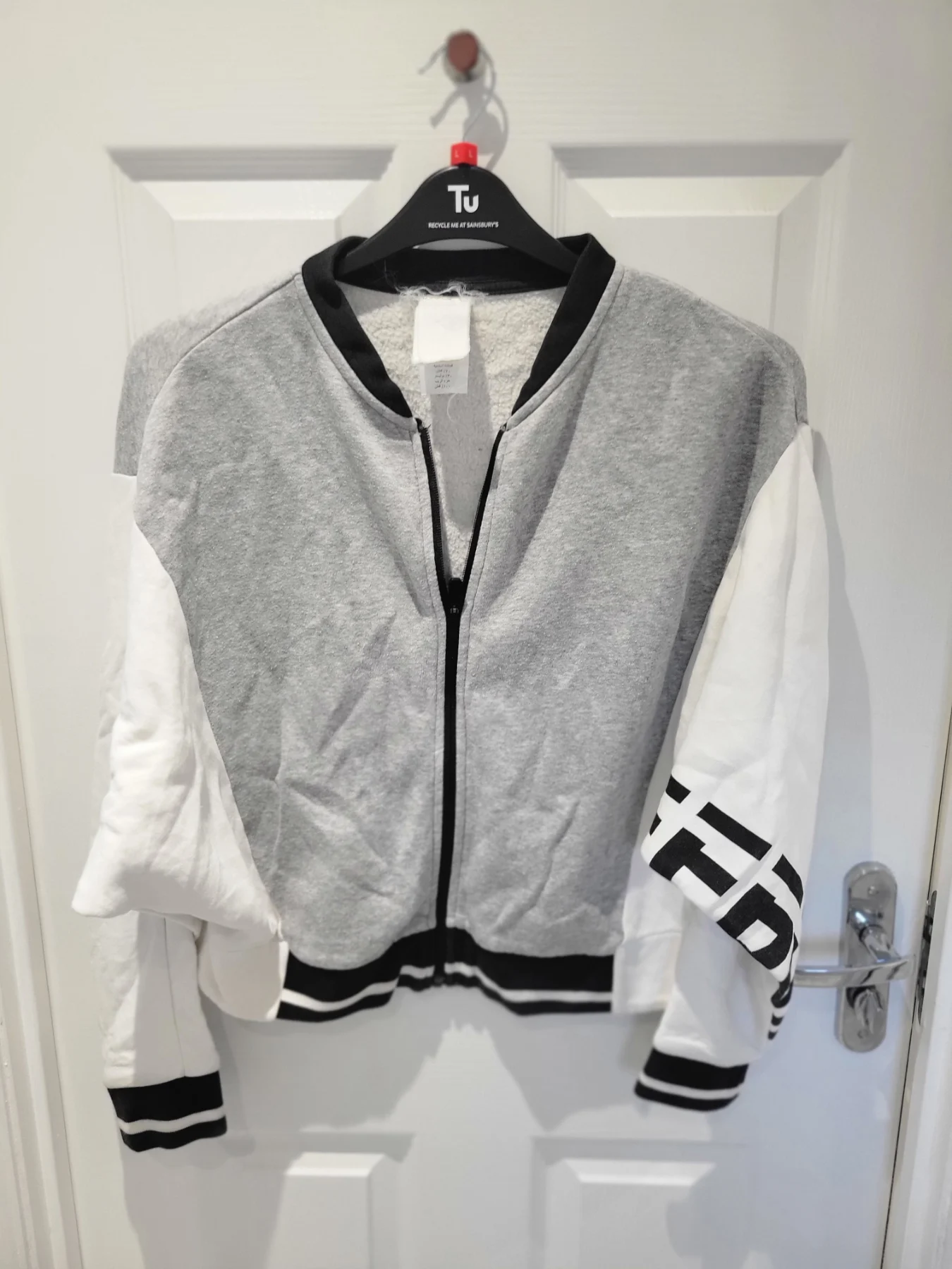 Vintage reebok full zip track jacket med
