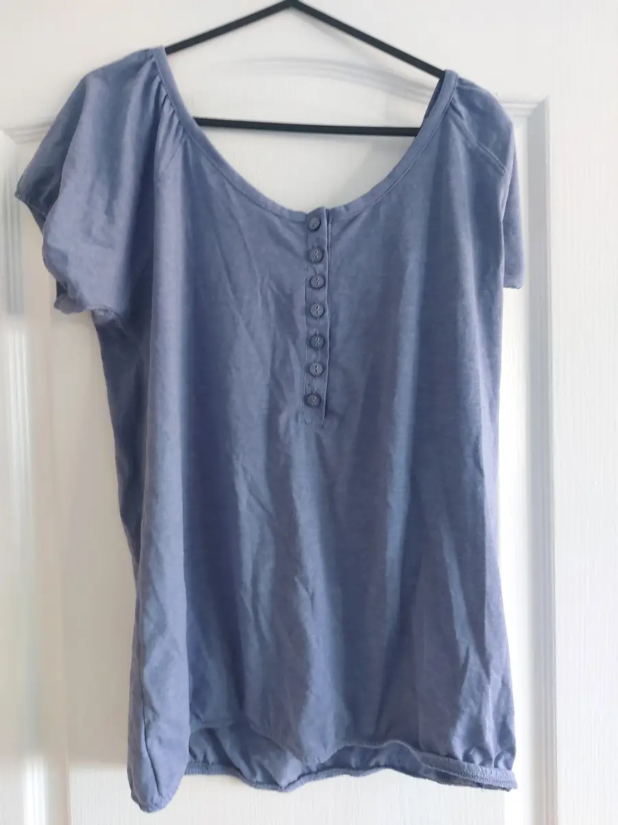Blue summer top