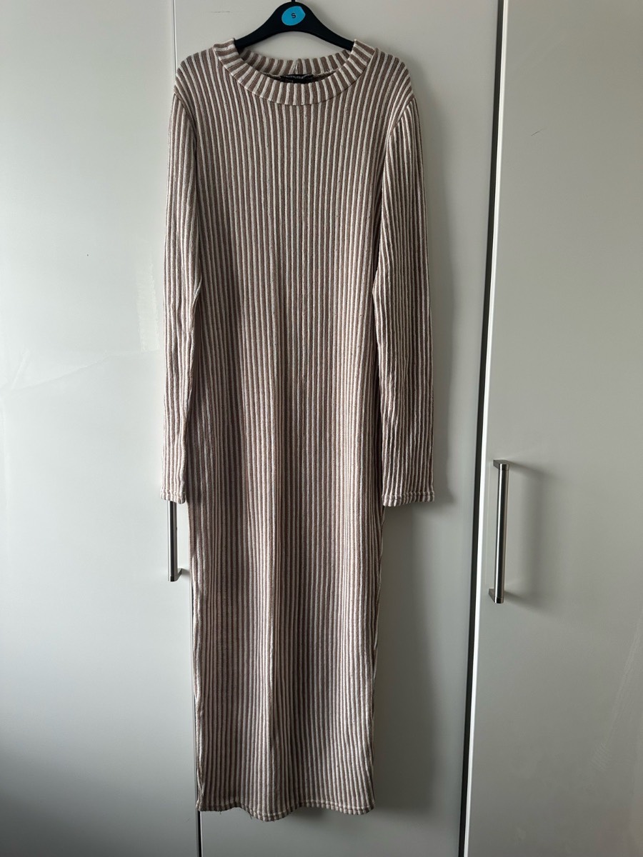 PLT long beige dress size 12