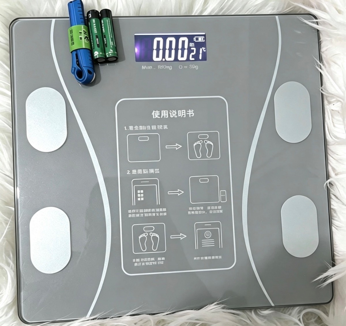 Premium Grey Smart Digital Body composition- Max- 180kg