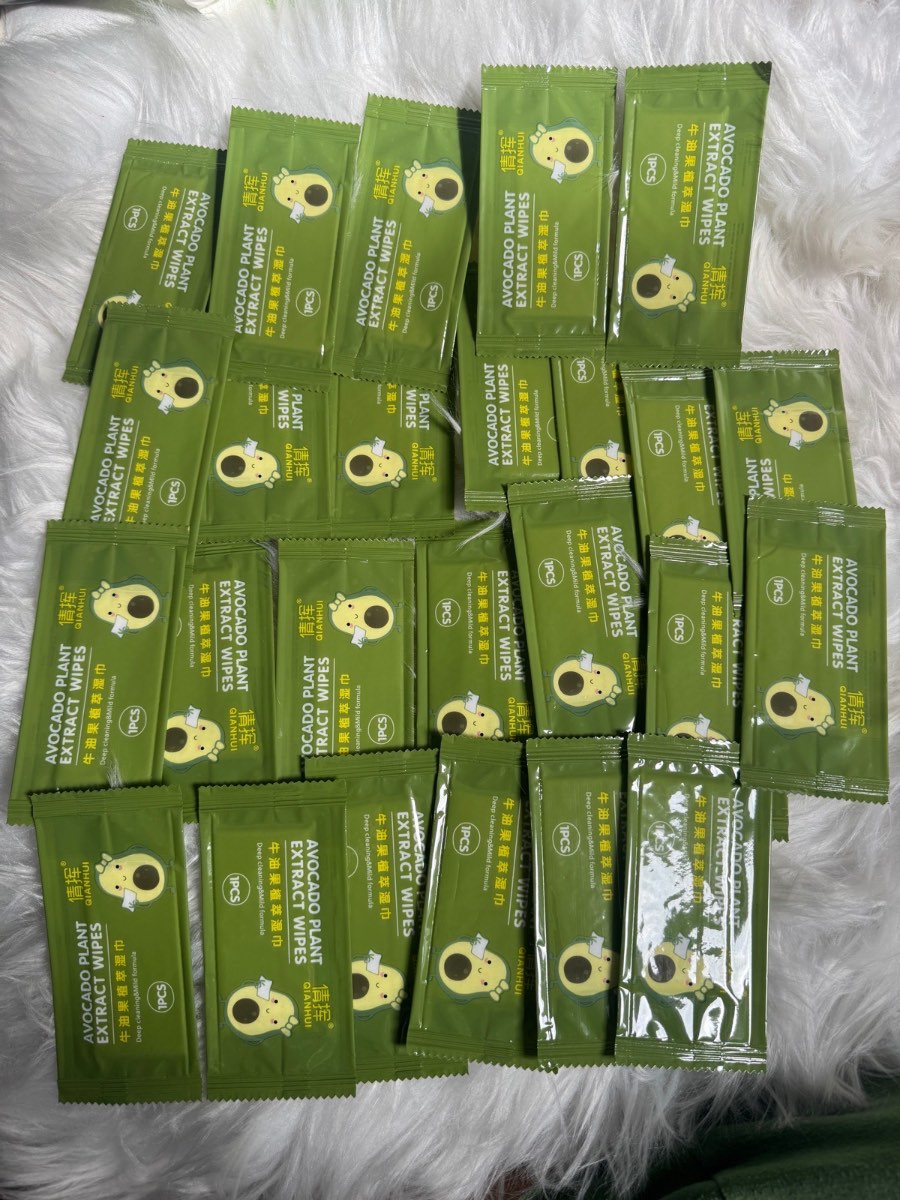 Avocado Plant Extract Wipes X 20