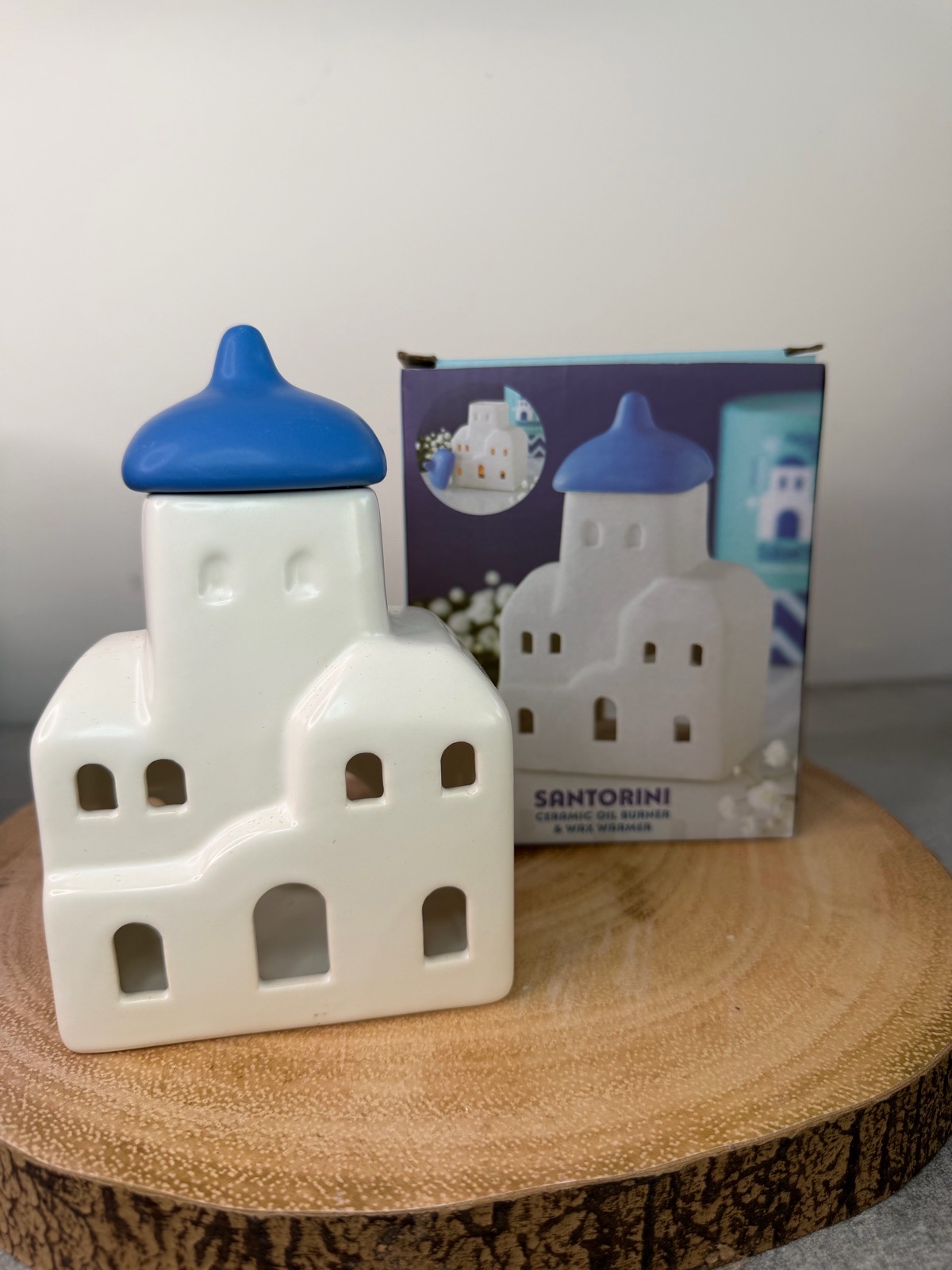 SANTORINI OIL BURNER AND WAX WARMER
