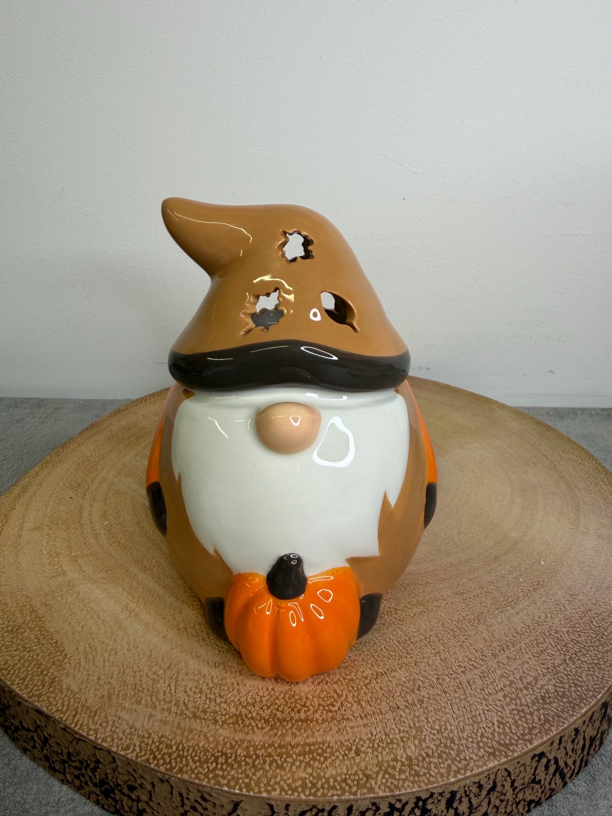 AUTUMN GONK OIL BURNER & WAX WARMER AUTUMNAL DECOR
