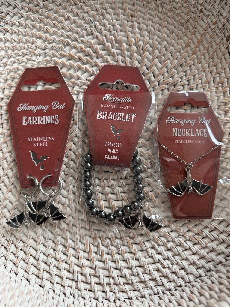 Hanging Bat Jewellery