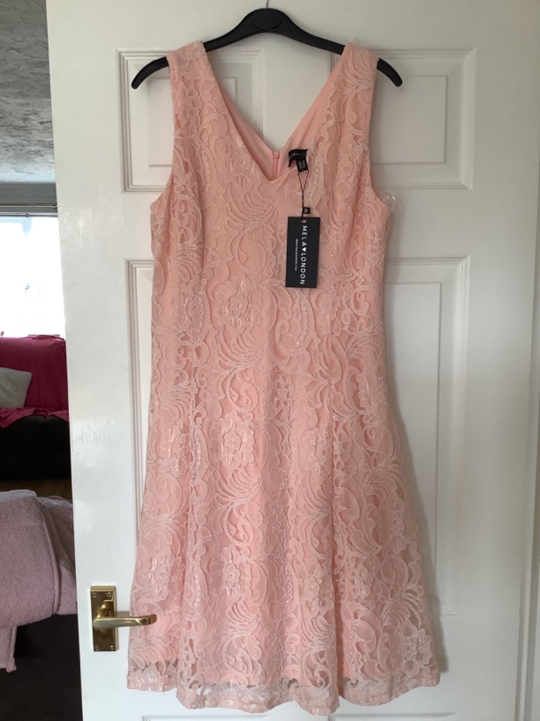 Mela London Pink Lace Dress
