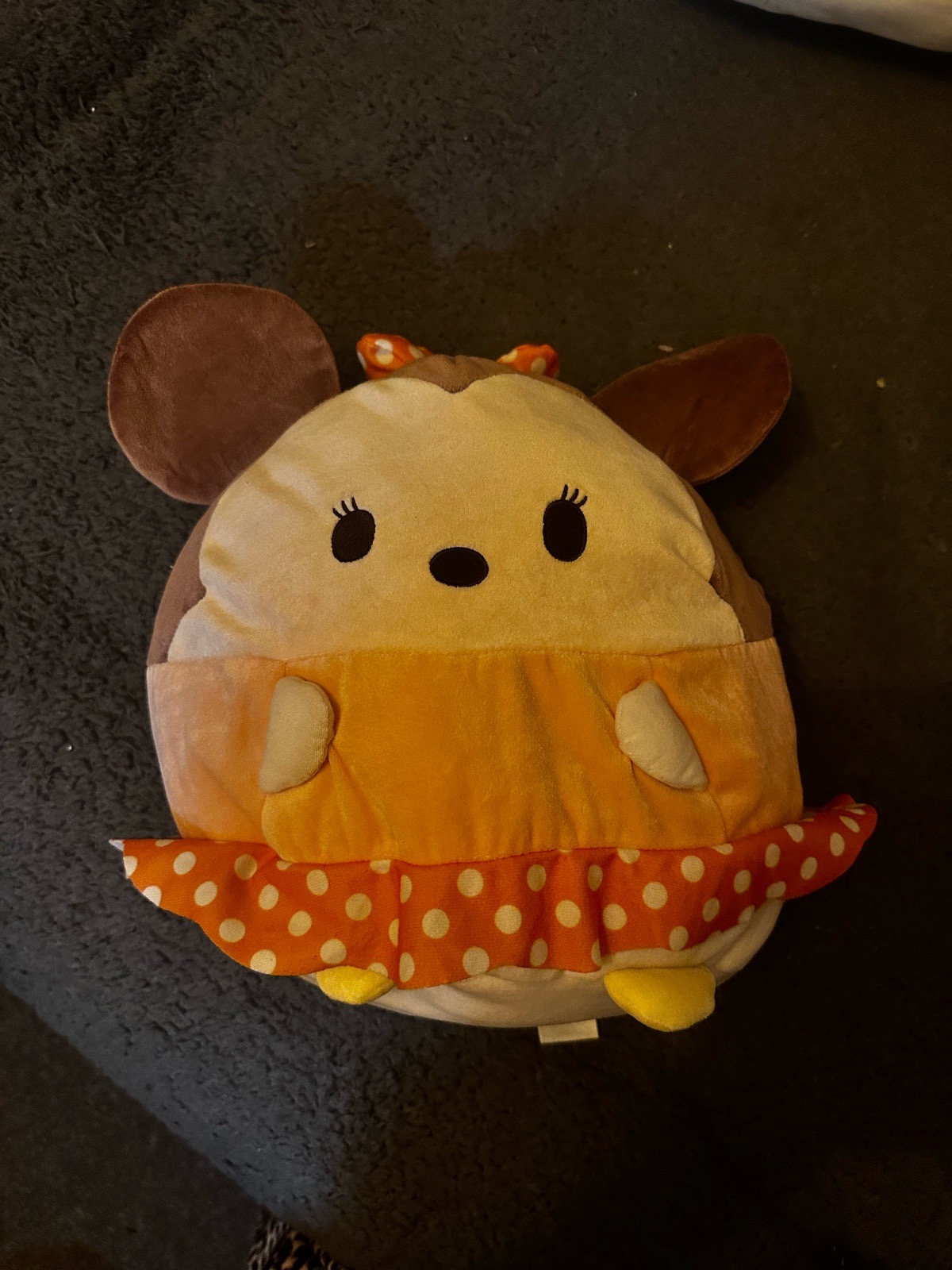 Disney Minnie Mouse Round Squishy Plush Cushion / Soft Toy