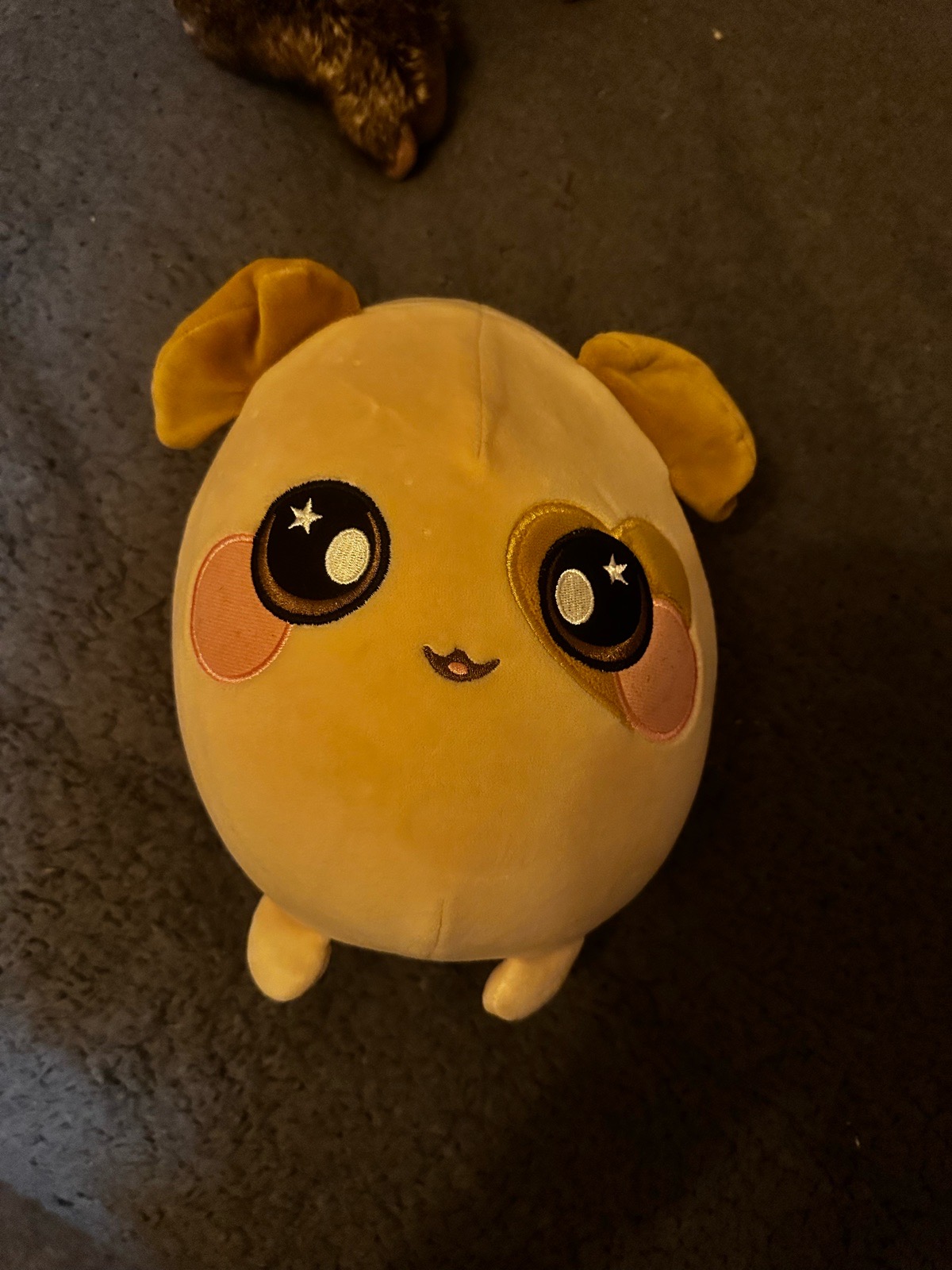Super Soft Round Puppy Plush Toy | Cute Cuddly Teddy