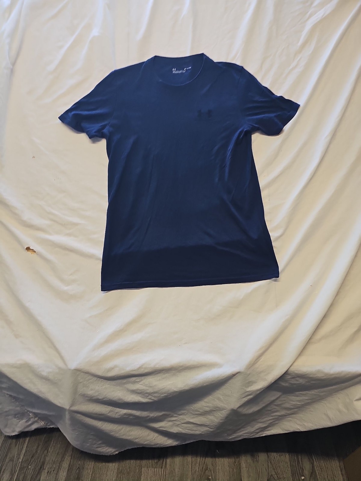 Under Armour Men's Navy Blue Loose Fit Training T-Shirt - Size Small PP333