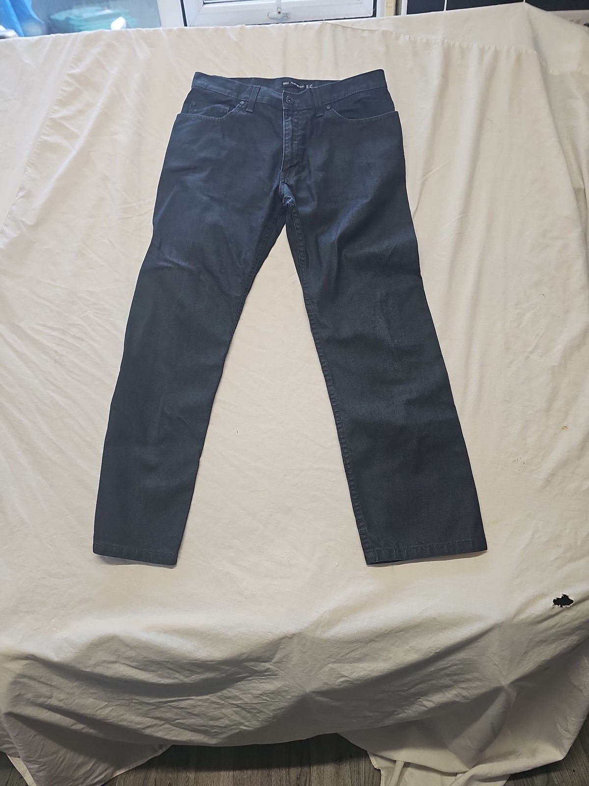 Marks & Spencer Autograph Men's Dark Indigo Slim Jeans - 34W 29L TT1096