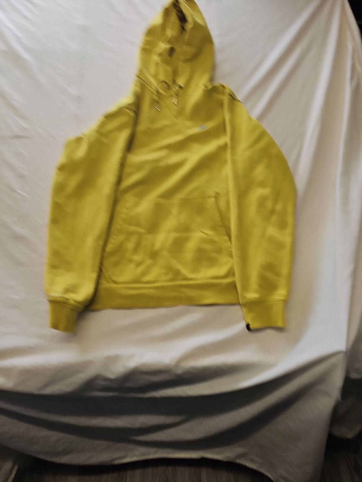 Vintage Nike Sportswear Pullover Hoodie in Vibrant Yellow 396