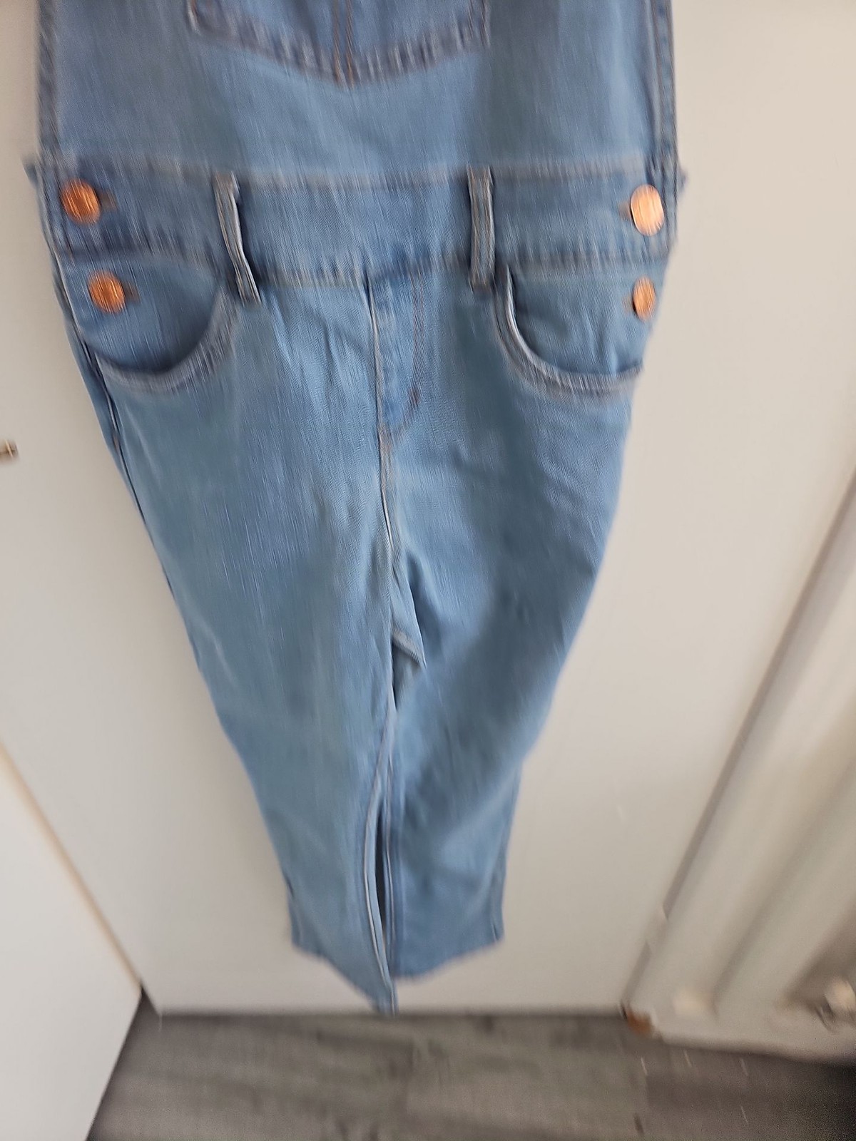Vintage Wrangler Light Wash Denim Overalls Dungarees 253