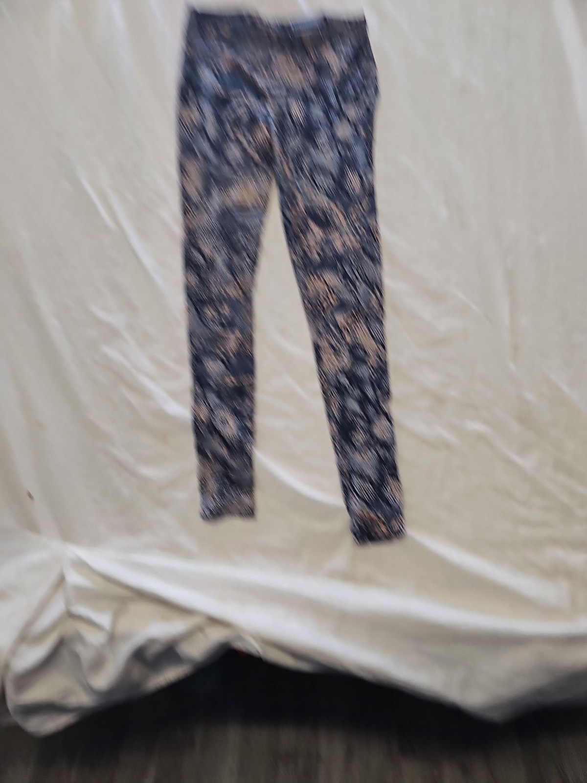 Papaya Snakeskin Print Leggings - Women's UK 10 OO1031