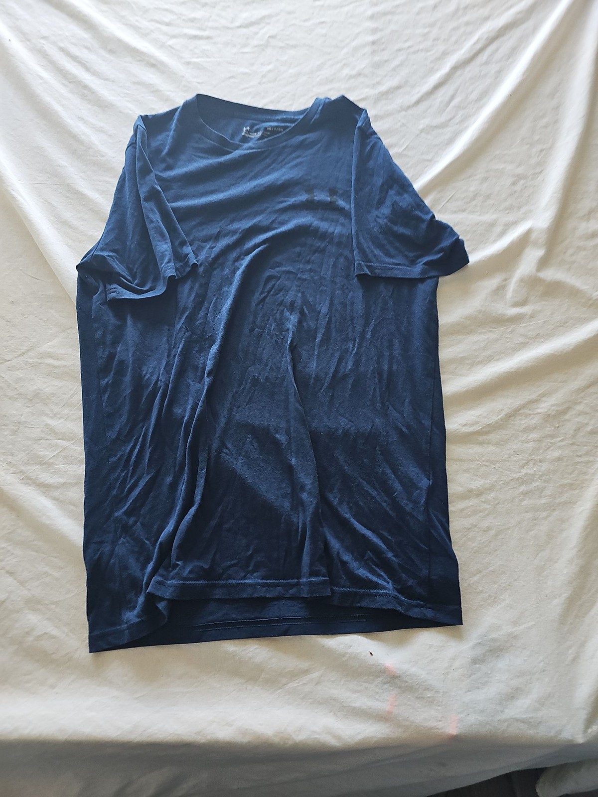 Under Armour Men's Navy Blue HeatGear Training T-Shirt - Size Small