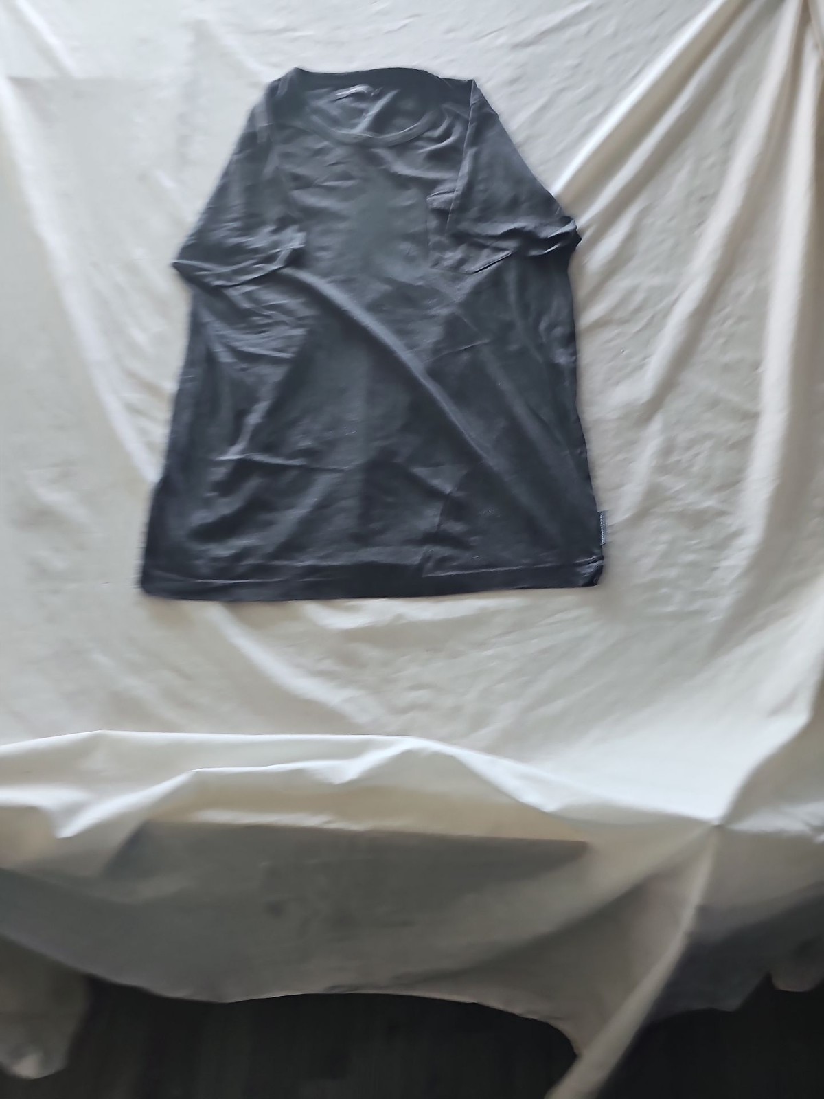 French Connection Men's Black Pocket T-Shirt Size Large 343