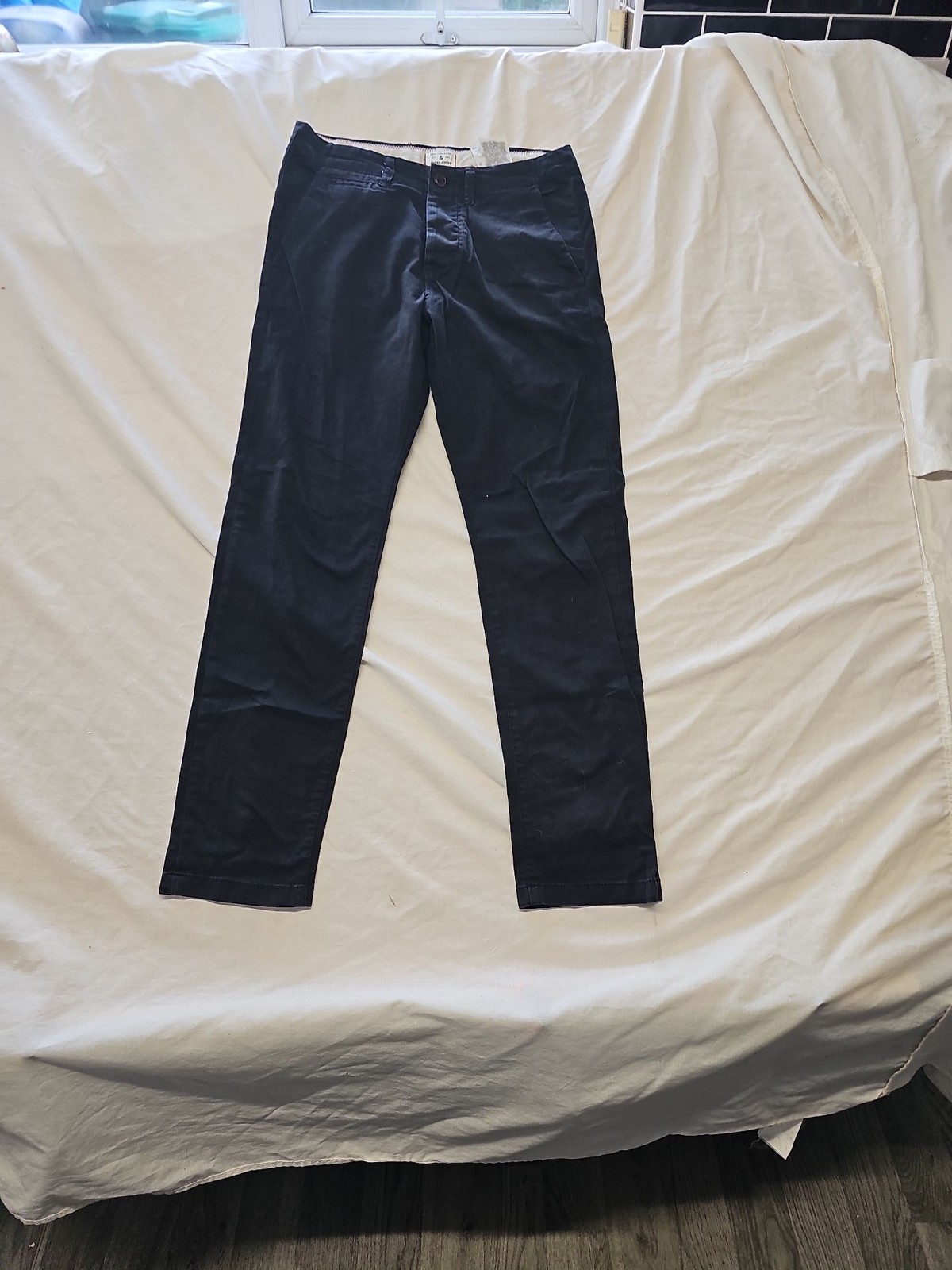 Jack & Jones Navy Slim Fit Chinos W30 L29 UU1111