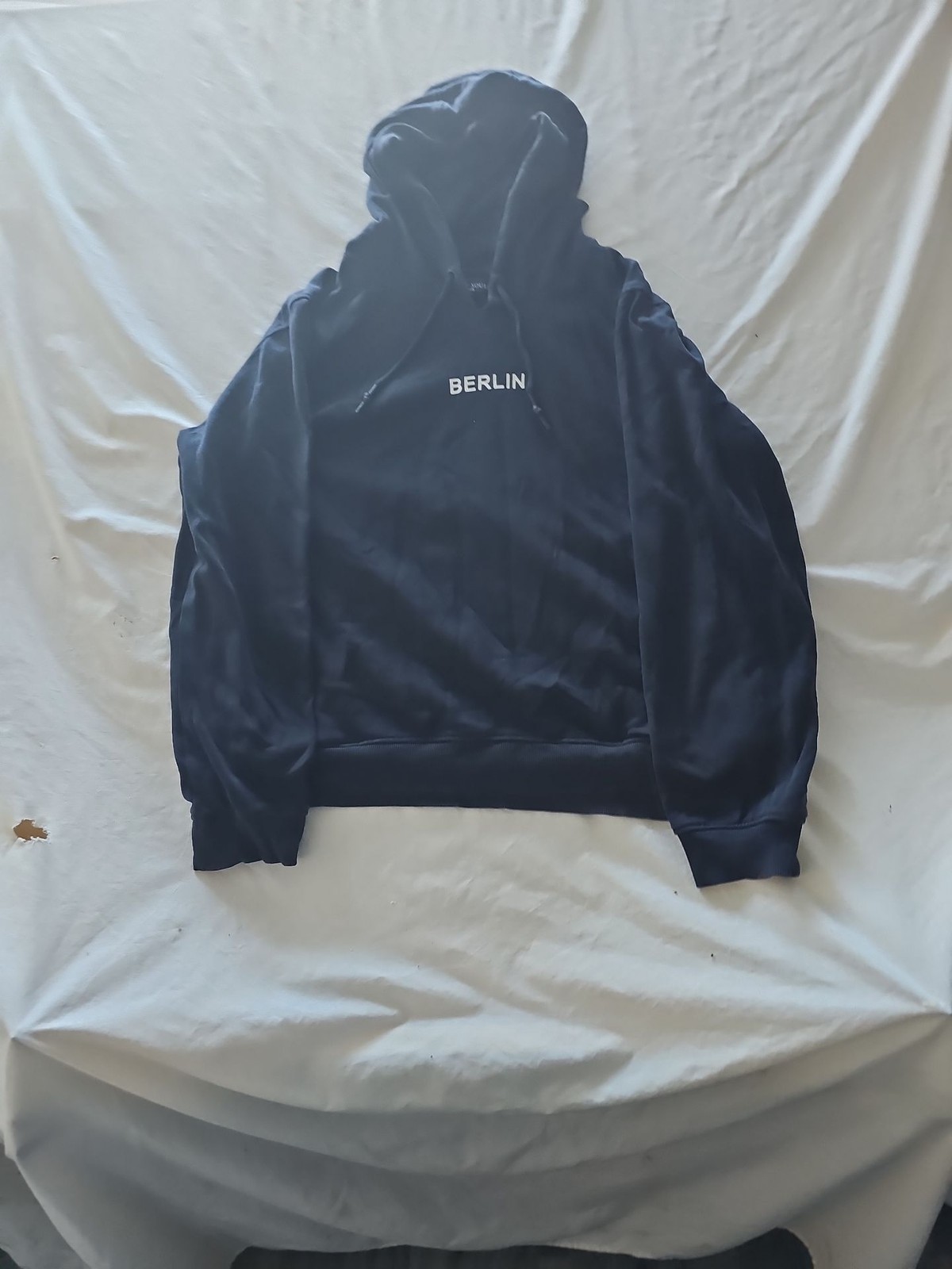 Brave Soul London 'BERLIN' Navy Blue Hoodie