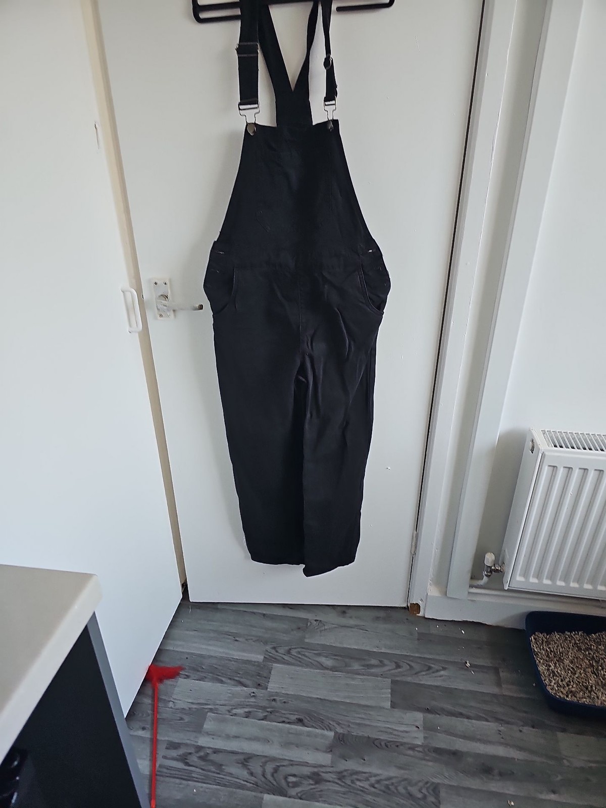 SHEIN Black Denim Overalls - Size S/EU 36 v273