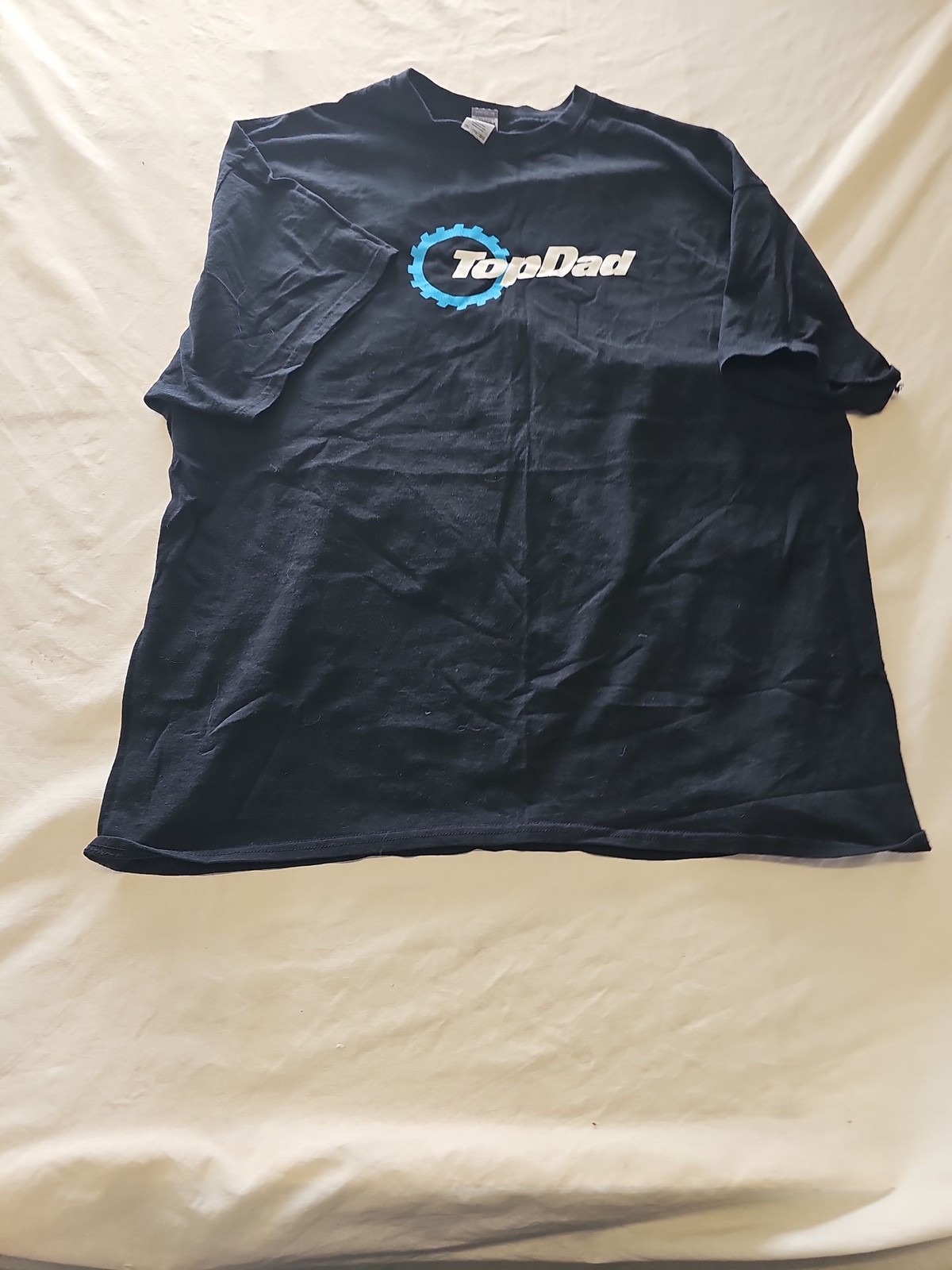 Gildan TopDad Graphic T-Shirt - Black, 2XL, Heavy Cotton 387