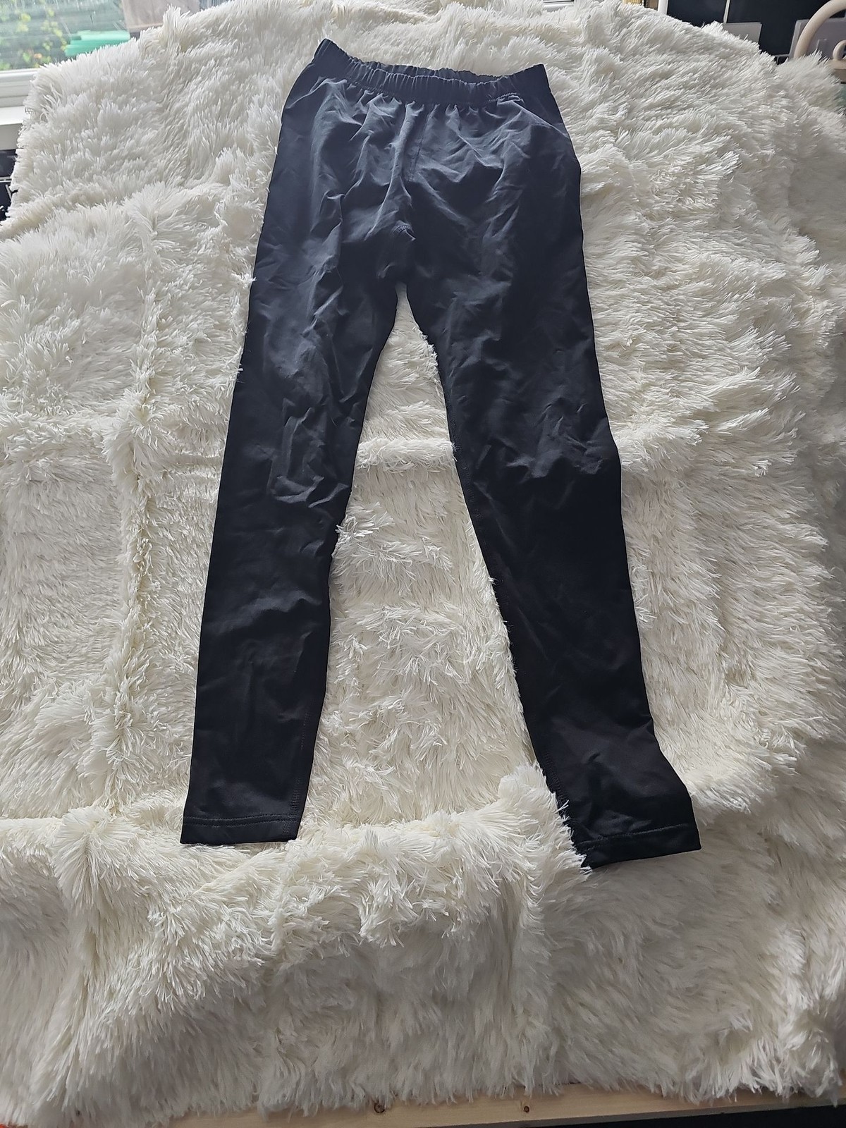 Crane Women's Black Activewear Compression Leggings - Size Small