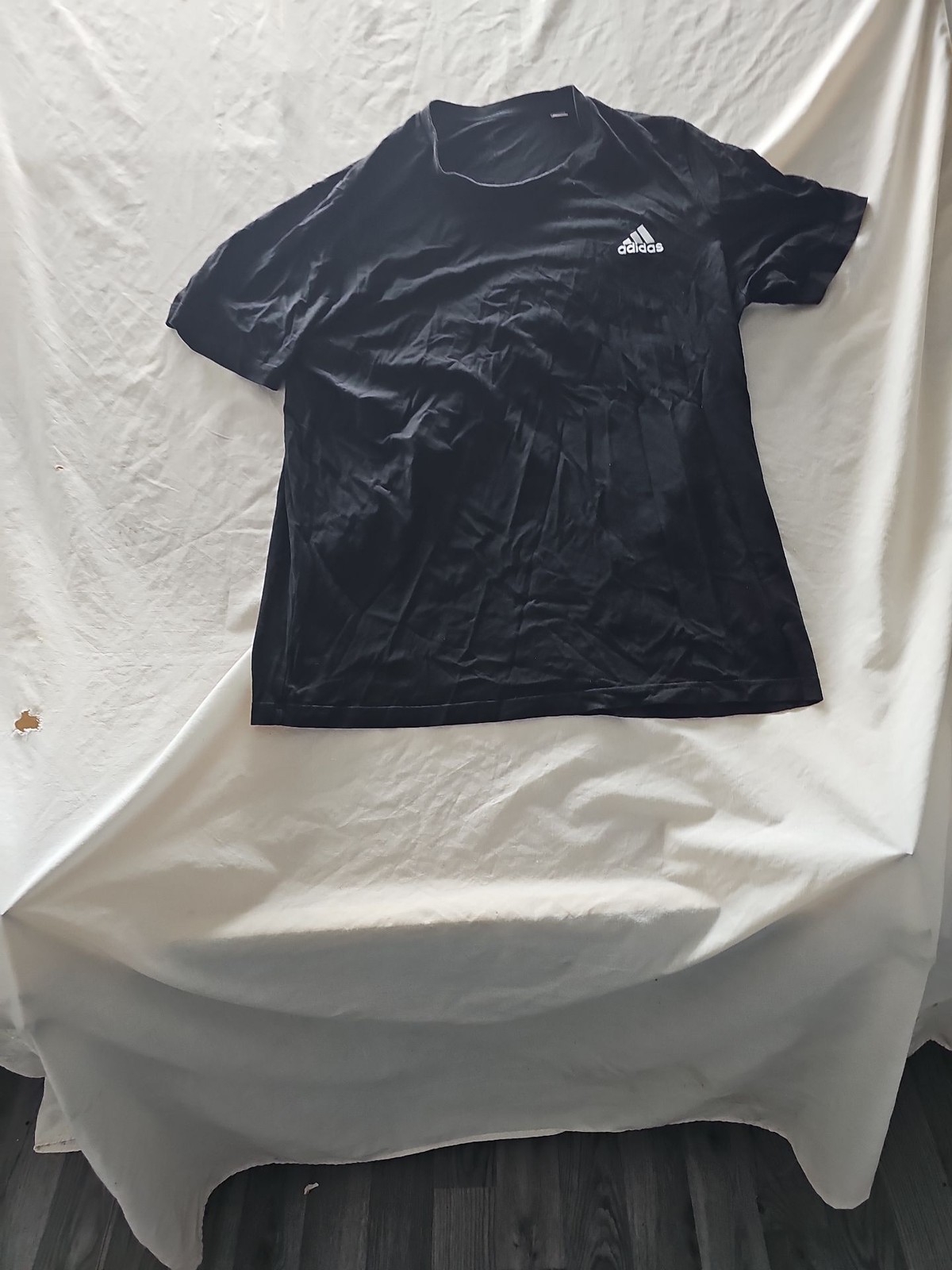 Adidas Essential Black Logo T-Shirt xl 228