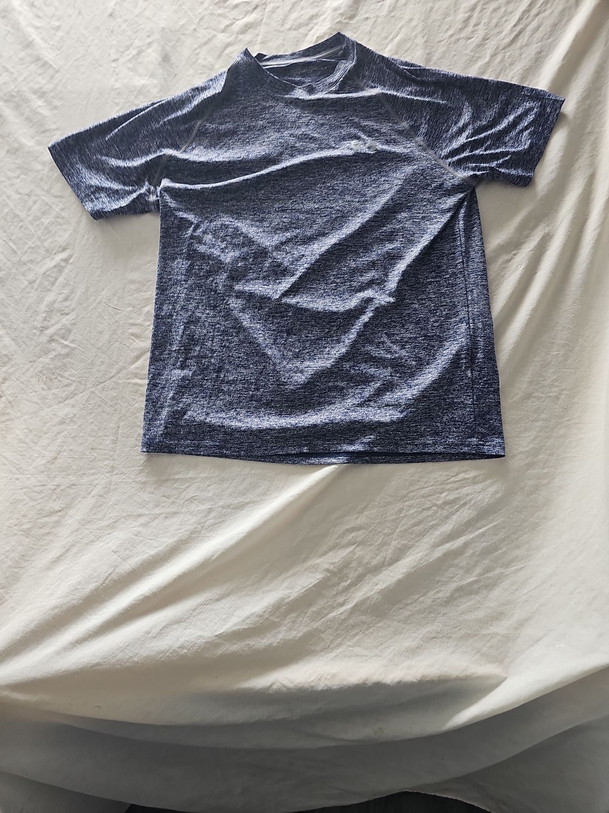 Under Armour Men's Tech 2.0 Blue Space-Dye Performance T-Shirt 225