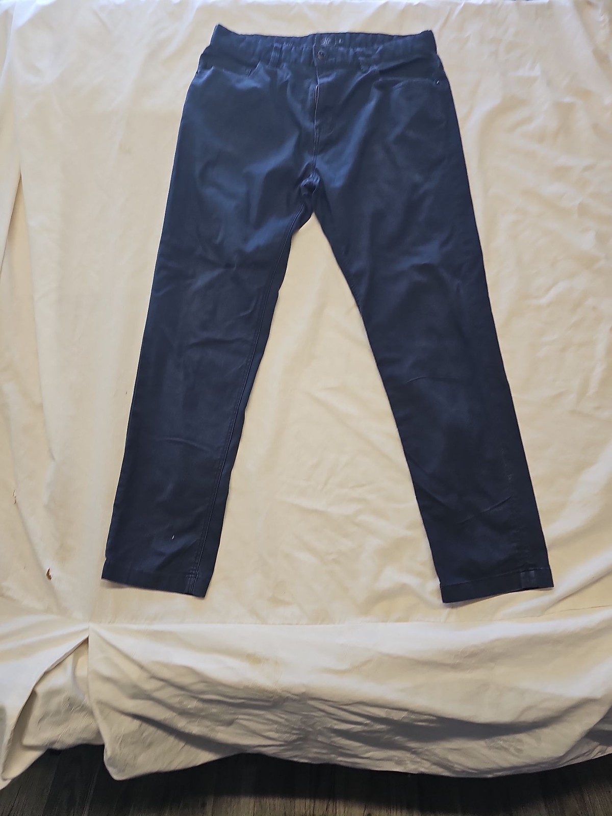 Next Premium Men's Navy Slim Fit Chino Trousers - 34R HH179