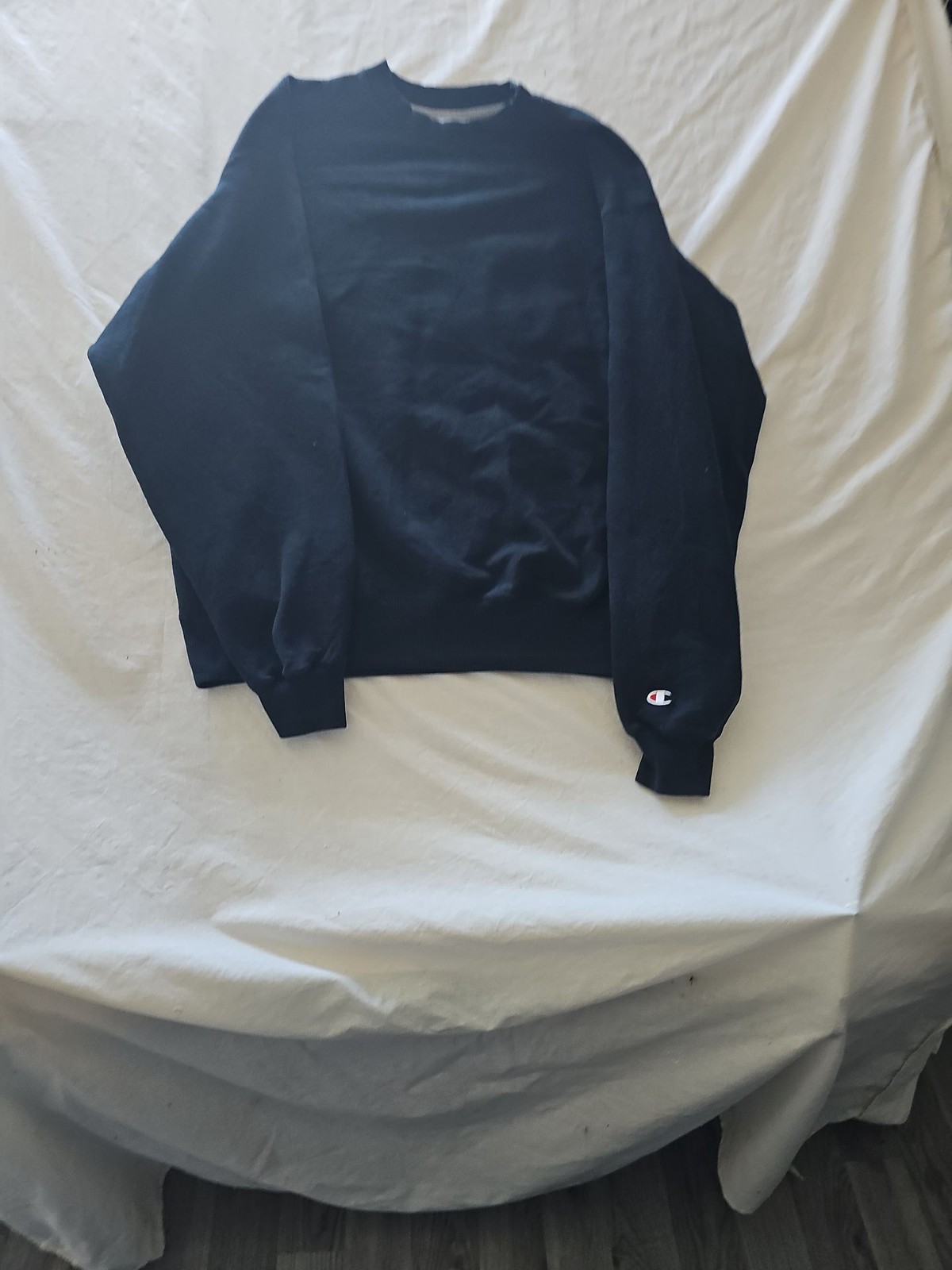 Vintage Champion Eco Fleece Navy Blue Crewneck Sweatshirt 279
