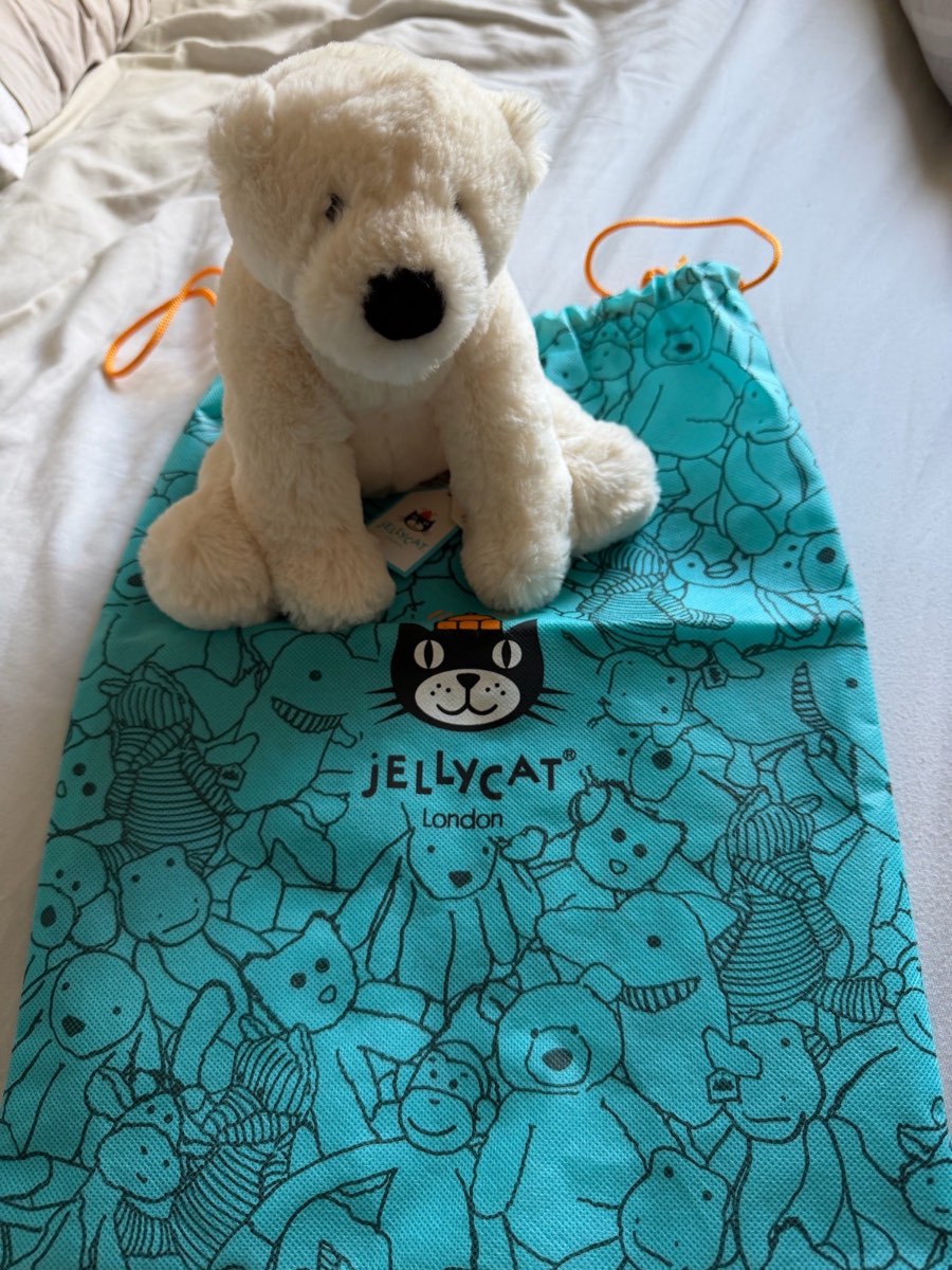 *Retired* Jellycat Perry Polar Bear Small