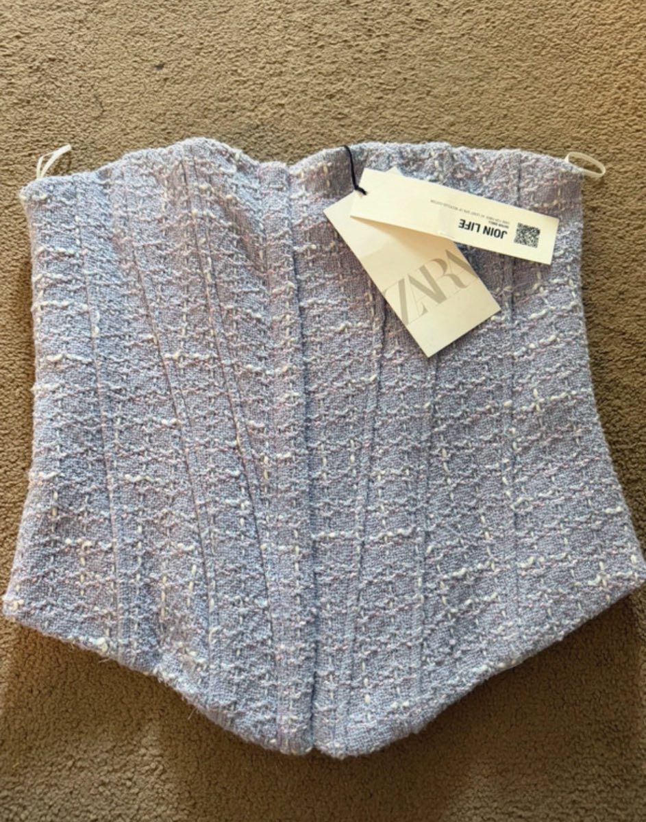 Zara Corset Top- Brand new with tags