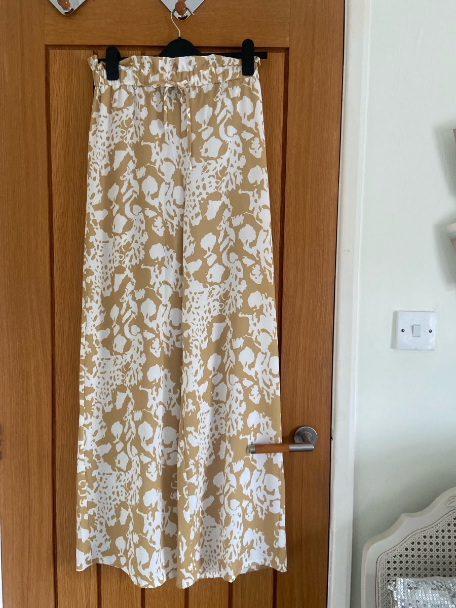 Ladies wide leg trousers
