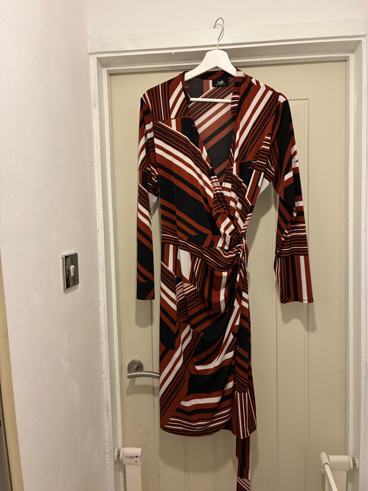 Ladies - Wallis - wrap dress - size 18