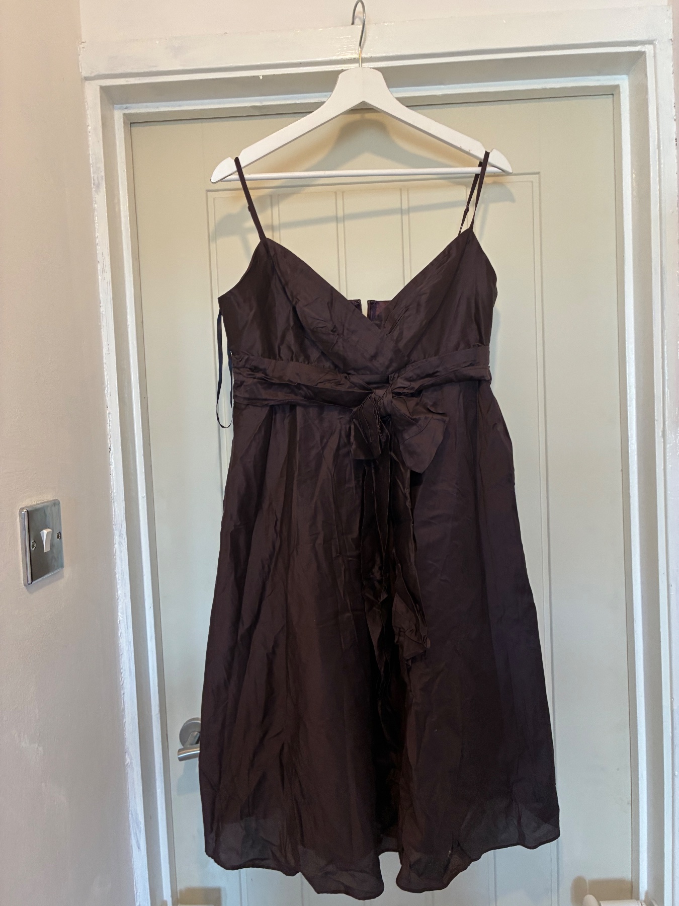 Monsoon - dark purple dress - size 14