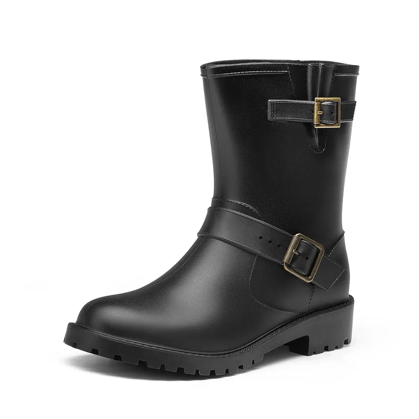 ladies ankle wellie boots