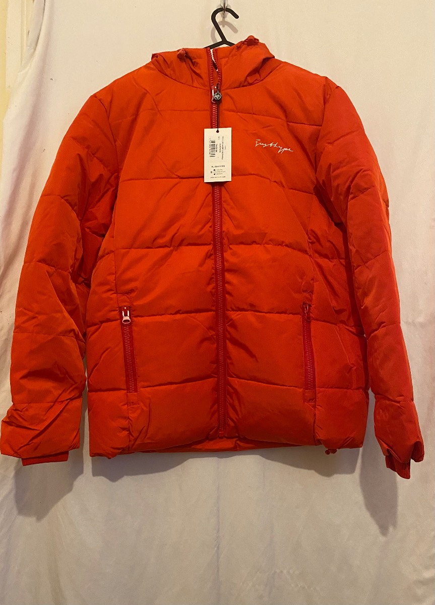 Just hype red padded coat size large