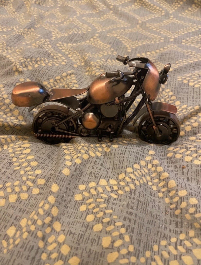 Metal motorbike model