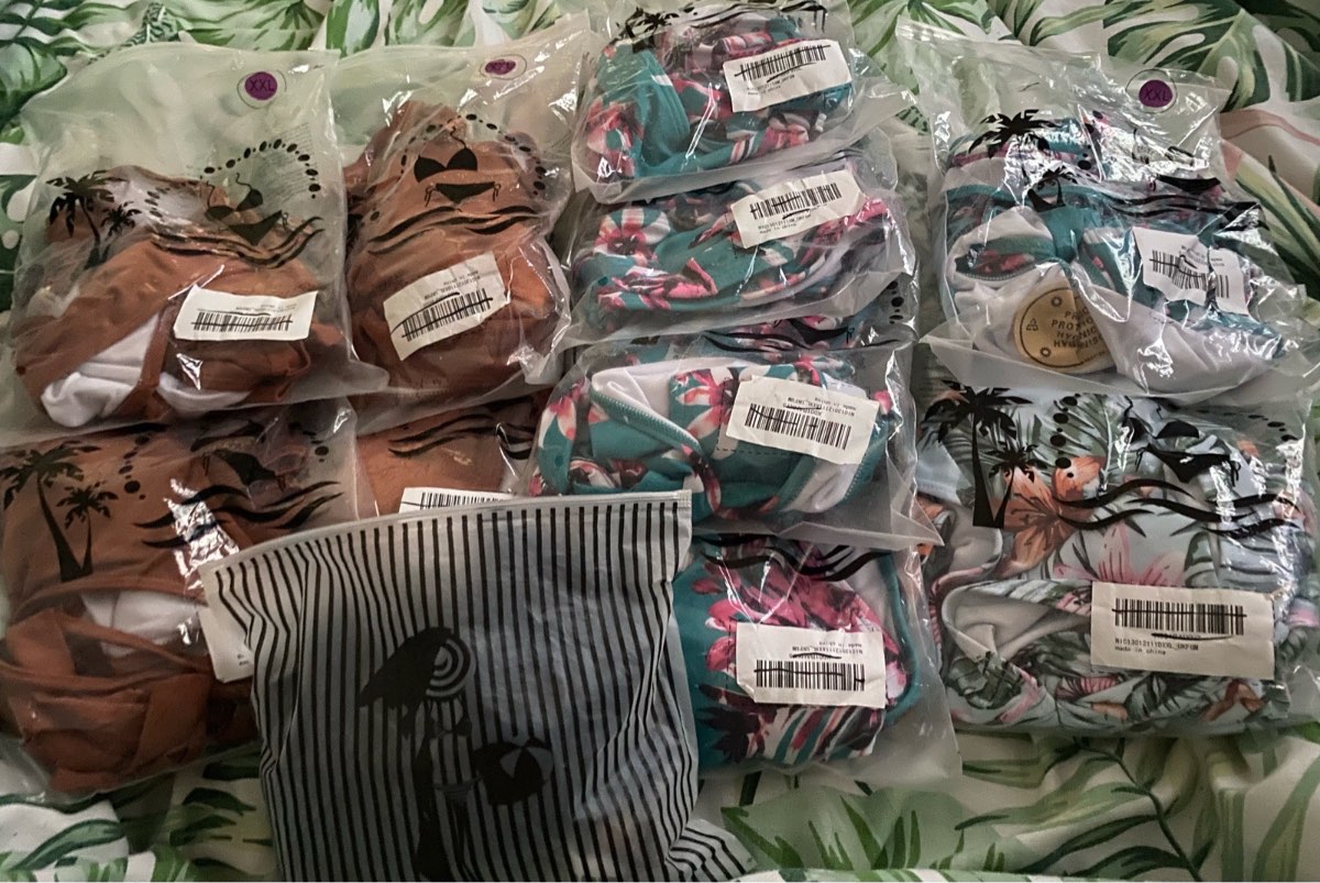 11 bikinis all brand new in packaging