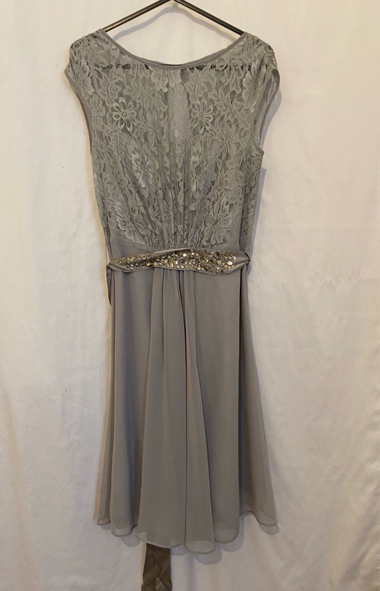 Coast dress with waist tie size 8