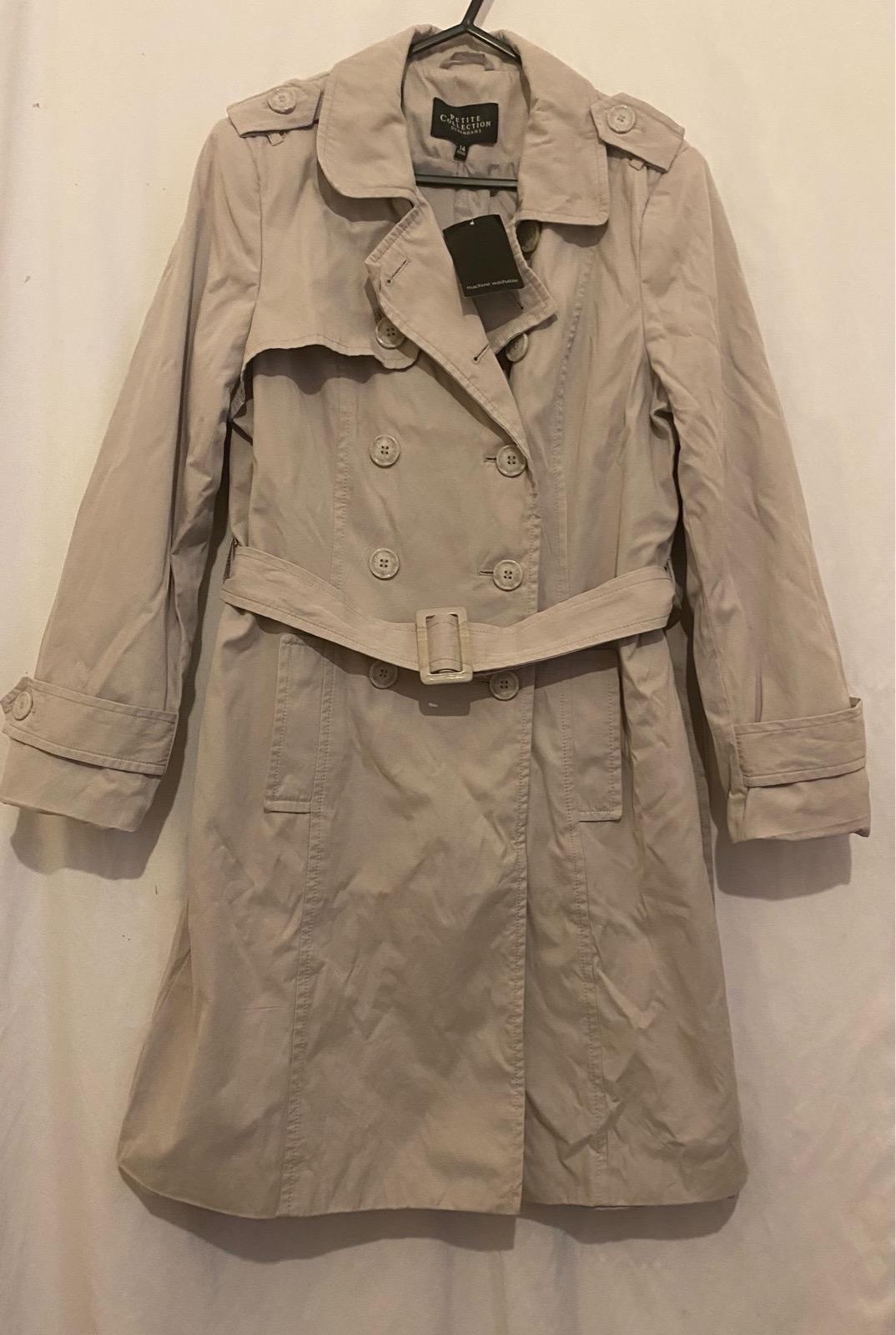 Debenhams petite collection coat size 14