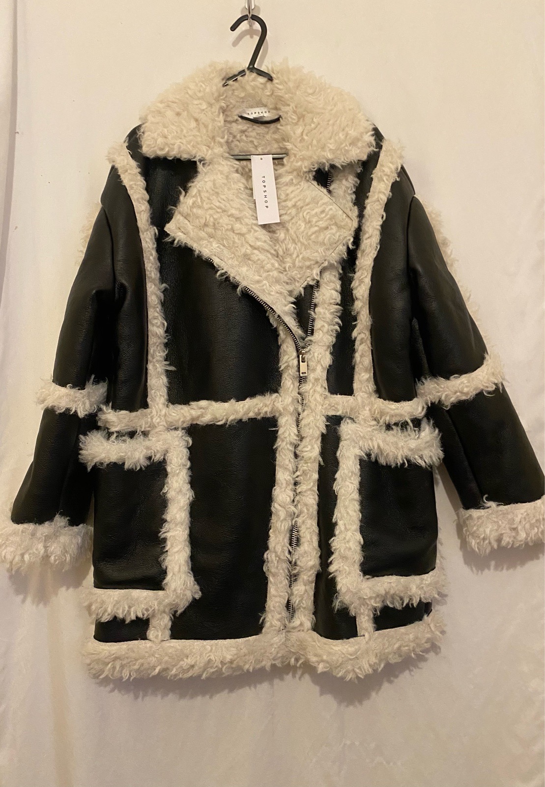 Topshop coat size 8