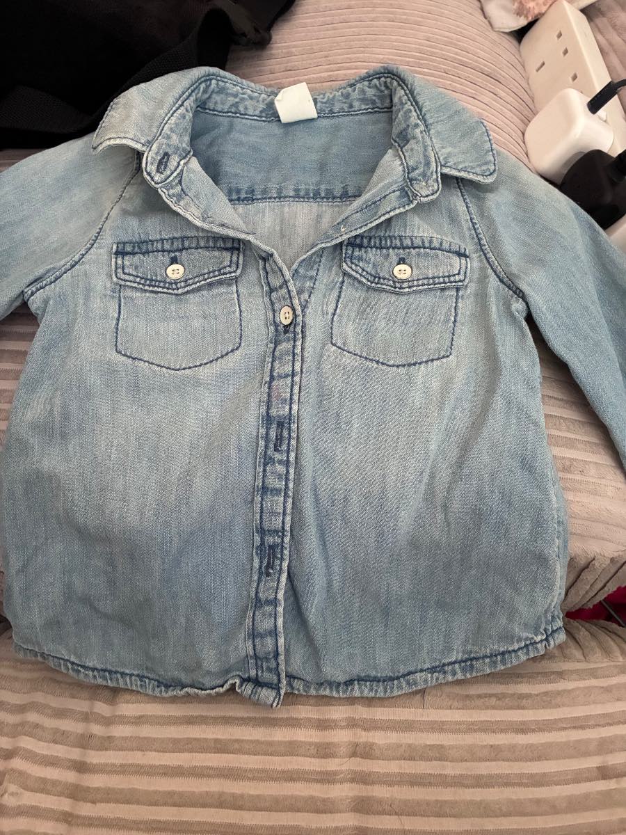 Baby Gap Denim Shirt Aged 18 - 24 months