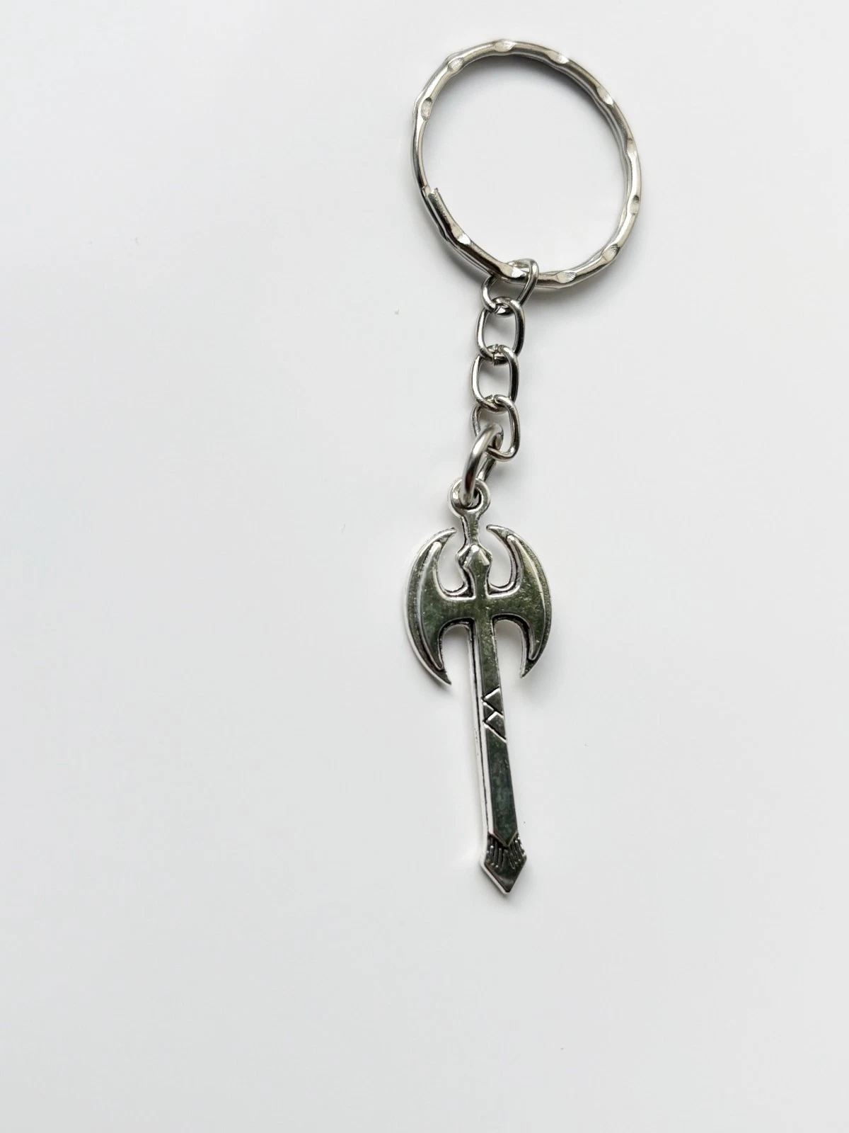 Share Axe Keyring / Keychain - alt goth emo punk 666 rock tattoo
